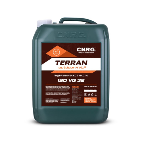 Гидравлическое масло C.N.R.G. Terran Outdoor HVLP 32 канистра 20 л